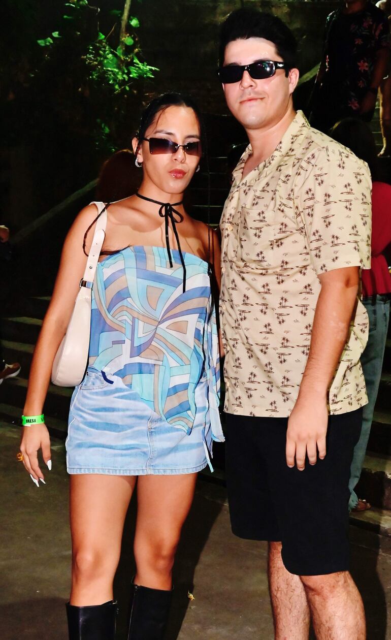 María Zabala y Cristian Pereira.