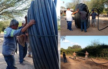 Los colonos de Sierra León cuentan con agua corriente por medio de sistema de paneles solares en el Chaco.