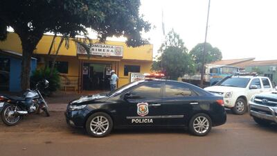 Imagen de archivo de la Comisaría Primera de la ciudad de Pedro Juan Caballero, donde se registró el intento de secuestro.