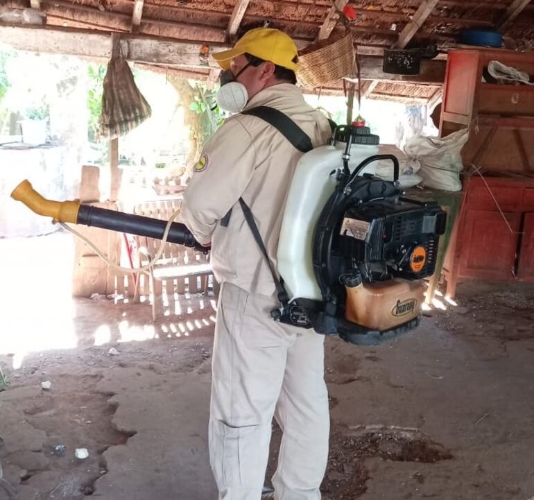 Guairá: Senepa refuerza bloqueos y mingas por aumento de casos sospechosos de dengue