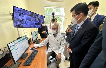 El ministro de Relaciones Exteriores de Taiwán, Lin Chia-lung, visitó el Ineram.