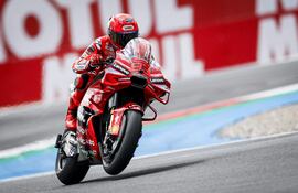 Marc Márquez, piloto de Ducati, durante el GP de Países Bajos.