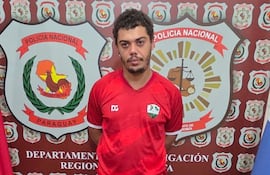 Ever Mateus Riemers Dos Santos, presunto sicario procesado.