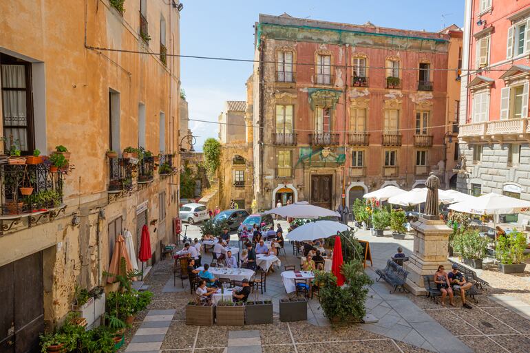 Cagliari, Cerdeña, Italia.
