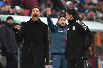 Xabi Alonso , entrenador del Bayer Leverkusen.