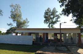 La obra en eta de terminacion corresponde la escuela Escuela Básica Nº 3451 Clara Nimia Galeano Caballero de Villa del Rosario