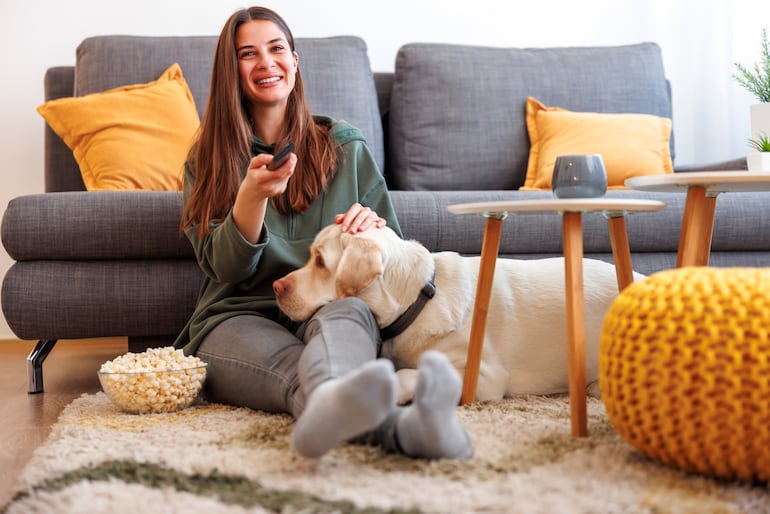 ¿Tu perro apoya su cabeza en tu regazo?