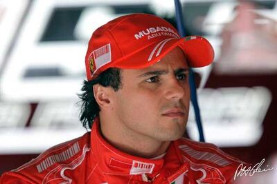 El ex piloto brasileño de la F1, Felipe Massa