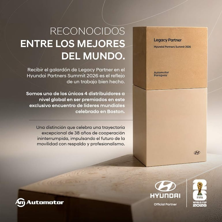 Automotor se posiciona entre los mejores líderes mundiales con una distinción de Hyundai Global en Boston.
