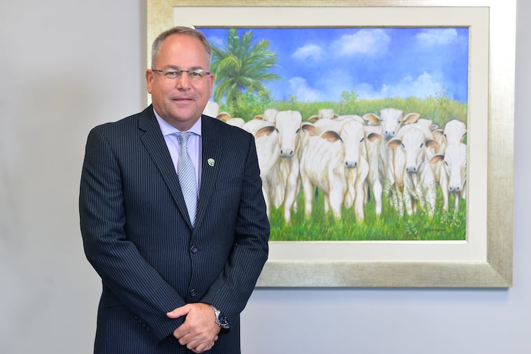 Michael Harder, presidente del directorio de Bancop.