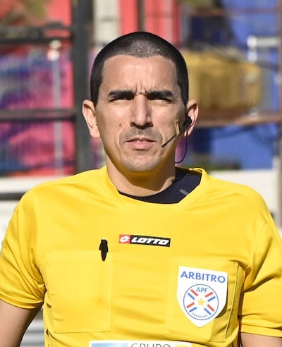 Juan Eduardo López, árbitro del partido de la Promoción.