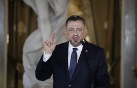 Rodrigo Chaves, presidente de Costa Rica.