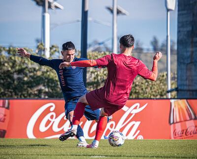 Gabriel Aguayo (20 años) marcó el primer gol azulgrana.