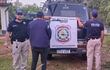 Agentes de Automotores retienen en San Ignacio un camión denunciado como robado y aprehenden al joven conductor durante un control en el cruce de Santa María.
