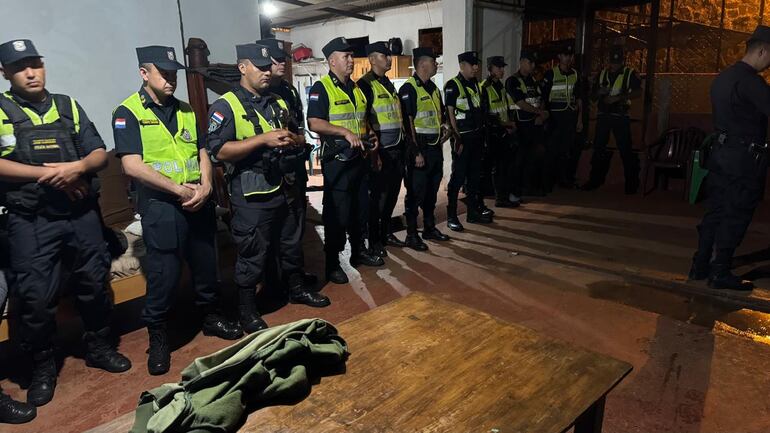 Requisa en la Penitenciaría Regional de Pedro Juan Caballero.