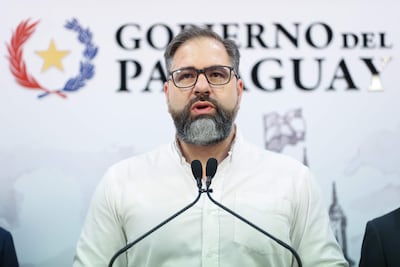 Rodrigo Nicora, ministro de Justicia.