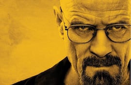 Bryan Cranston en un poster de Breaking Bad.