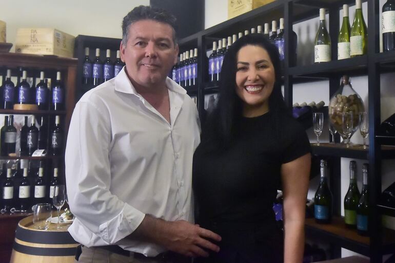 Guillermo Verón y Rossana Benítez.