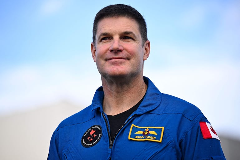 Jeremy Hansen, astronauta canadiense.