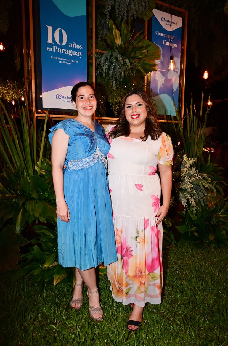 Gabriela Acosta Reiser y Mónica Villordo.