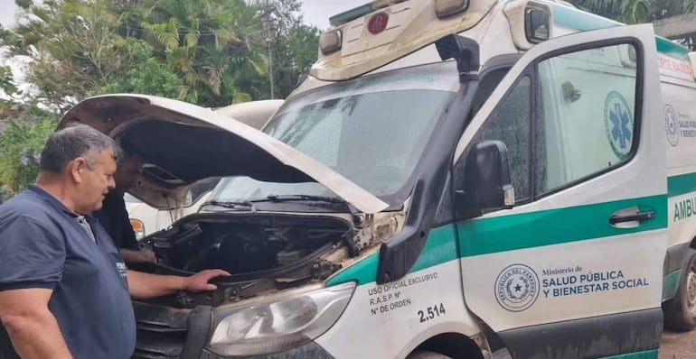 Solidaridad vuelve a poner en marcha ambulancia del Hospital de San Juan Nepomuceno.