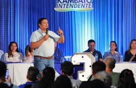 Juan Carlos Meza Medina, precandidato a la intendencia de la capital de Misiones por el movimiento Nuevo Liberalismo.