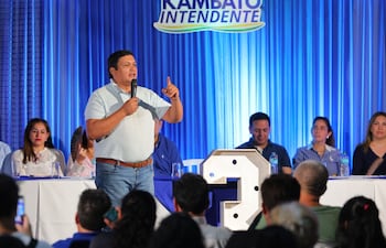 Juan Carlos Meza Medina, precandidato a la intendencia de la capital de Misiones por el movimiento Nuevo Liberalismo.