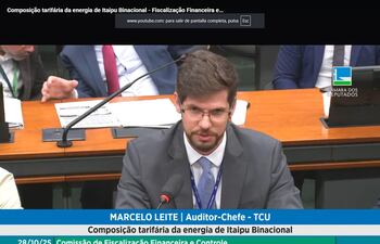 El auditor jefe del Tribunal Cuentas de la Unión (TCU), Marcelo Leite.