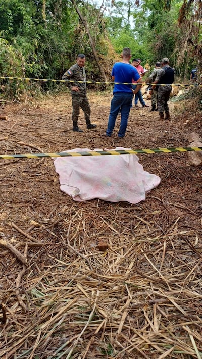 Asesinato de Osvaldo Varela en Sangina Cue.