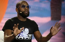 Floyd Mayweather,exboxeador estadounidense de 49 años.