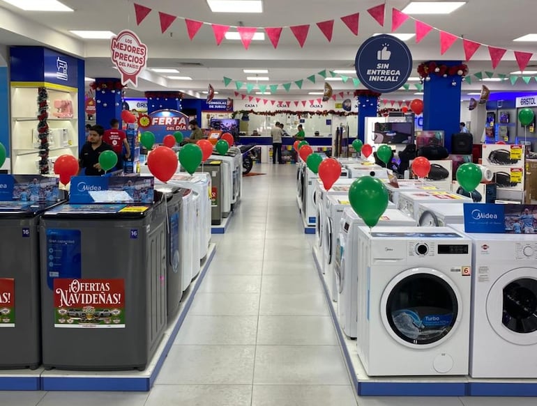 Comprar en Bristol esta Navidad también significa participar por millones de guaraníes en efectivo y vales de compra gratis.