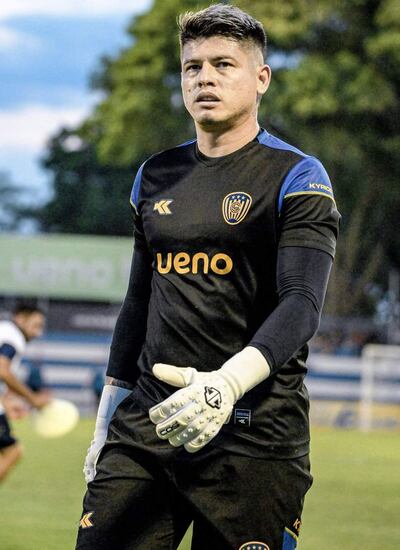 Alfredo Aguilar (36 años), arquero del Sportivo Luqueño.