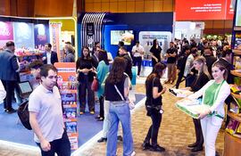 Una masiva concurrencia se tuvo ayer, en la primera jornada de Expo Capasu.