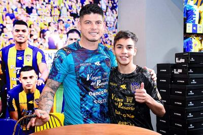 Alfredo “Santaní” Aguilar (34), arquero del Sportivo Luqueño.