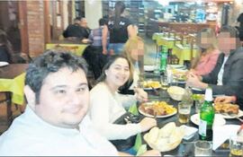 Pedro Aníbal Fretes junto a su esposa Sheila Duarte (recuadro), que integra la terna para ser defensora pública.