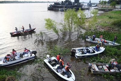 Más de 160 pescadores tomaron parte el sábado del concurso internacional de pesca del Deportivo Sajonia.