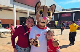 Tirika, la mascota del Deporte Paraguayo, se prepara para la cita con la COP Expo 2026, del 26 al 29 de marzo próximos.