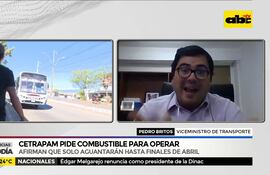 Cetrapam pide combustible para operar