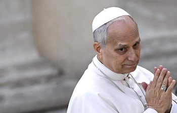 El papa León XIV durante una reciente audiencia general.