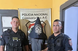 Un hombre de 37 años fue aprehendido tras hurtar un parlante de un comercio ubicado en Limpio.