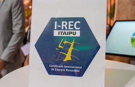Itaipu certificado de energias renovables.