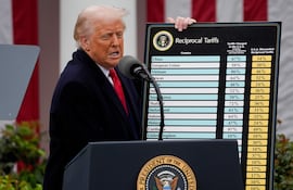 Donald Trump, presidente de Estados Unidos.