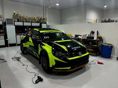 Fernando Servín estará en competencia en el Super Rally del CAP con el VW Polo GTI R5, el domingo en Hernandarias.