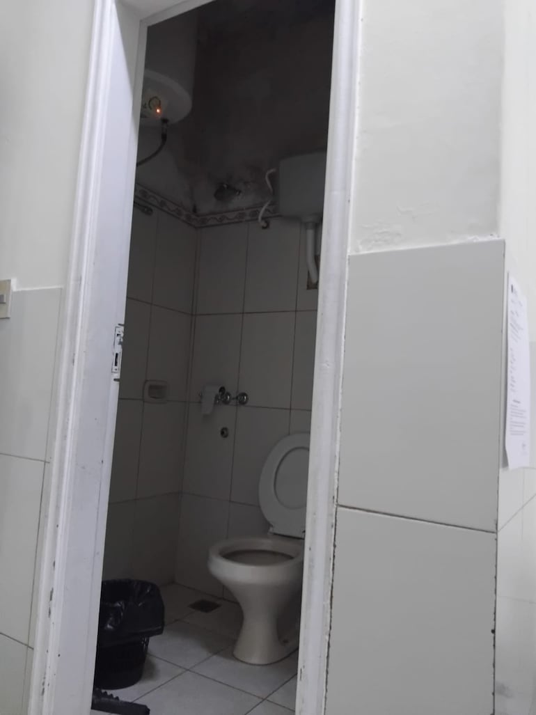 Habitación donde fue trasladado el agente herido en Lusipar.