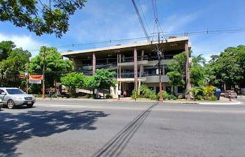 La sede con peculiar característica de la Municipalidad de Fernando de la Mora.