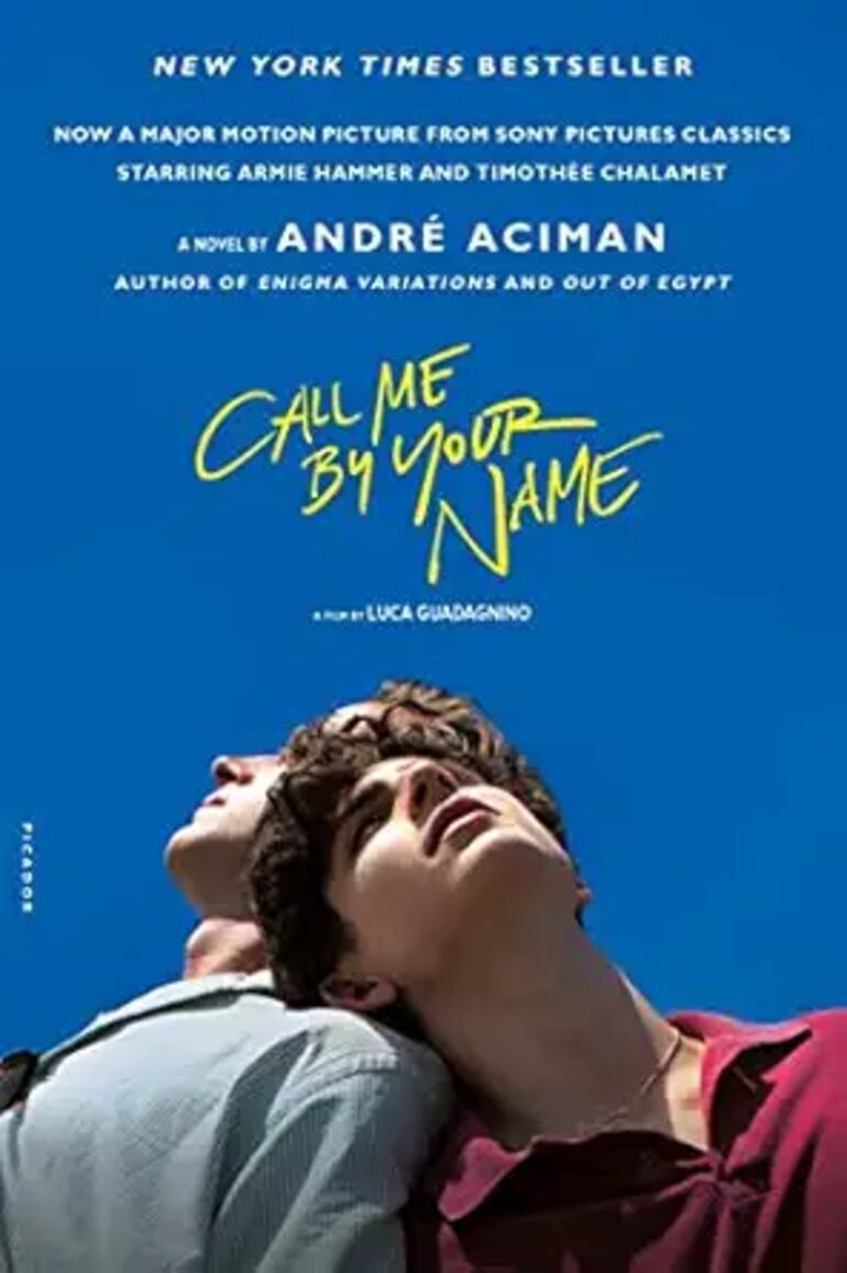 Libro Call Me by Your Name, de André Aciman.