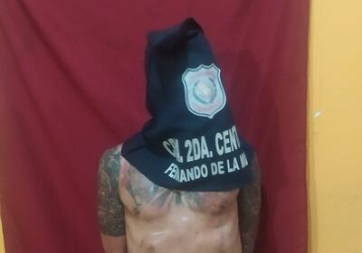 Este hombre fue aprehendido como supuesto autor de un homicidio ocurrido en Fernando de la Mora.