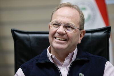 El presidente del Comité Olímpico Paraguayo, Camilo Pérez, buscará la intendencia de Asunción por Honor Colorado.