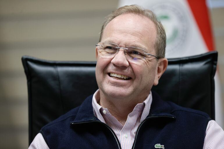 Camilo Pérez, precandidato cartista a la Intendencia de Asunción.