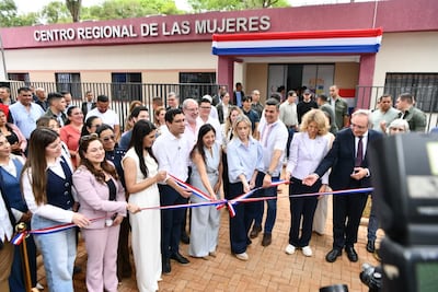 El centro regional de las mujeres fue inaugurado ayer por autoridades nacionales y locales.